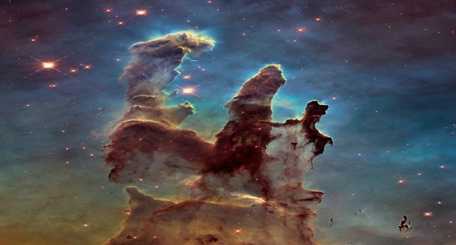 Pillars of Creation These pillars are a window to the past giving witness to the Truth